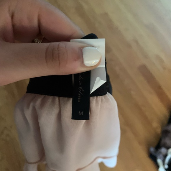 BCBG pink and white top - Picture 3 of 3